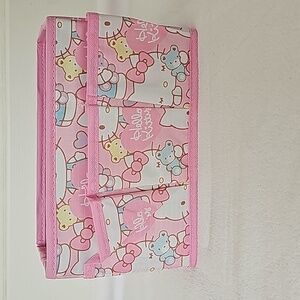 Hello Kitty Storage Box with 3 front pockets
